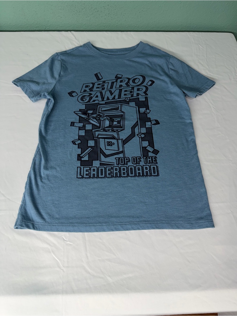 Cat & Jack Blue Graphic Tee